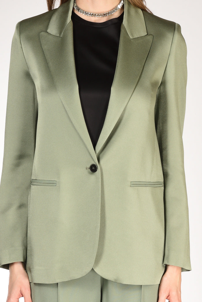 Forte Forte Giacca Satin Verde Donna - 3