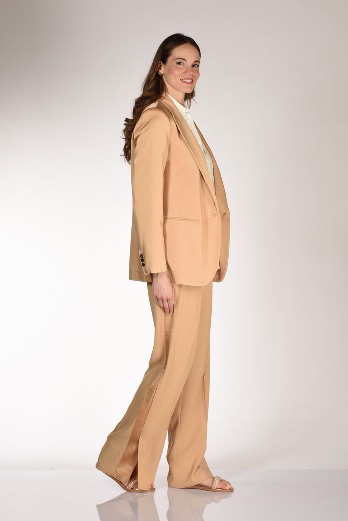 Forte Forte Giacca Satin Beige Donna - 4