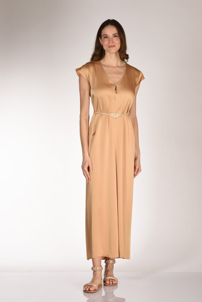 Forte Forte Abito Satin Beige Donna - 1