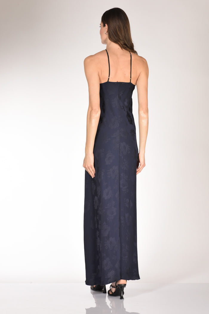 Forte Forte Abito E Mantella Blu Donna - 6