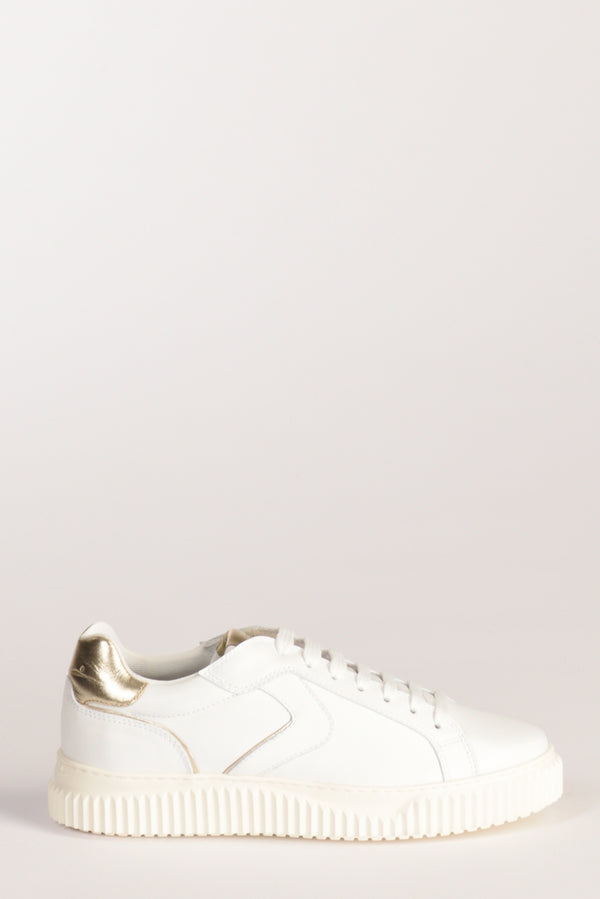 Voile Blanche Sneakers Bianco/oro Donna