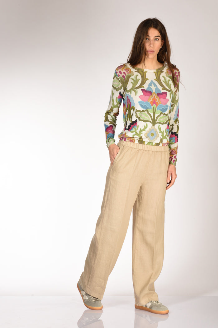 Aspesi Pantalone Beige Scuro Donna - 2