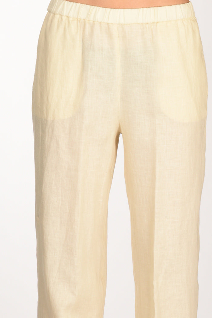 Aspesi Pantalone Beige Chiaro Donna - 4