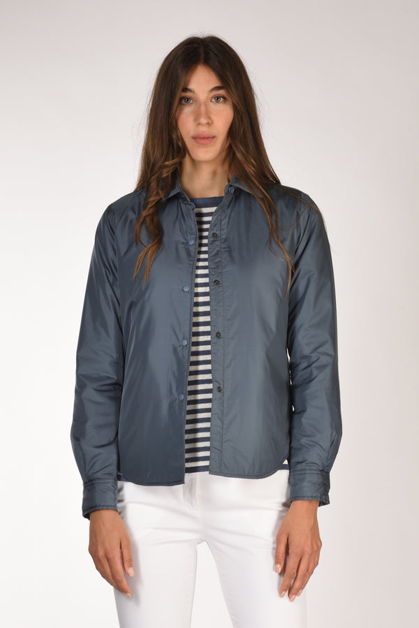 Aspesi Camicia Glue Blu Chiaro Donna-2