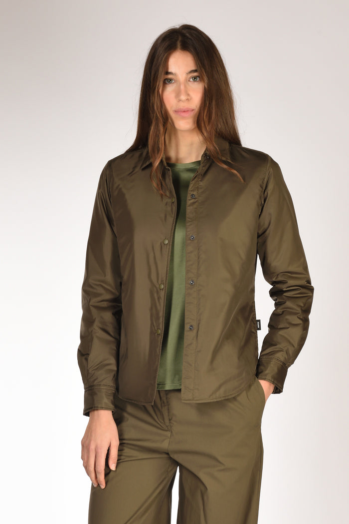 Aspesi Camicia Glue Verde Donna - 1