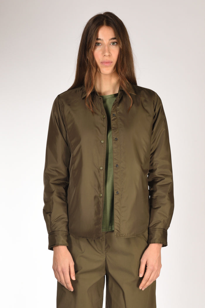 Aspesi Camicia Glue Verde Donna - 2