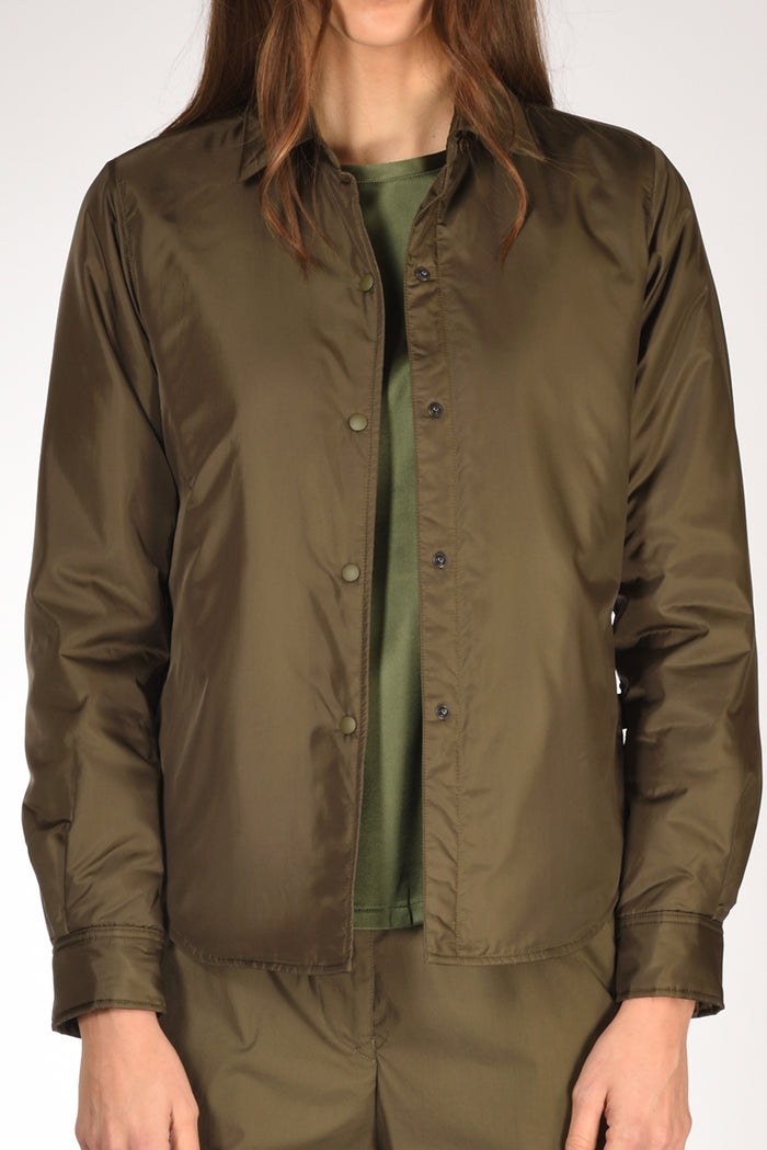 Aspesi Camicia Glue Verde Donna - 3