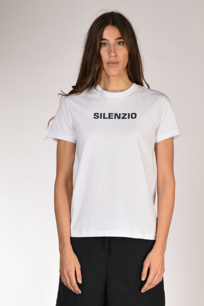 Aspesi Tshirt Scritta Bianco Donna - 2