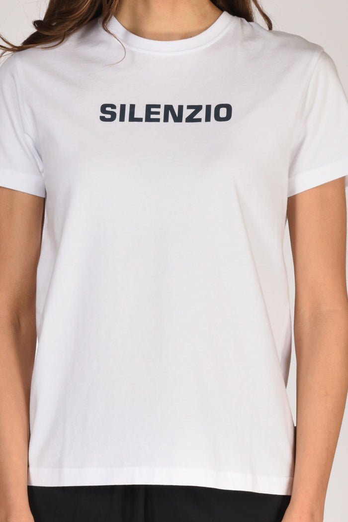 Aspesi Tshirt Scritta Bianco Donna - 3