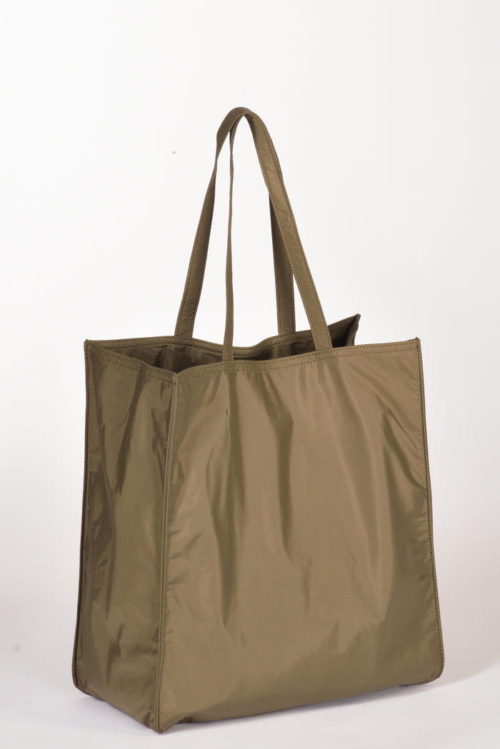 Aspesi Borsa Shopping Verde Donna - 5