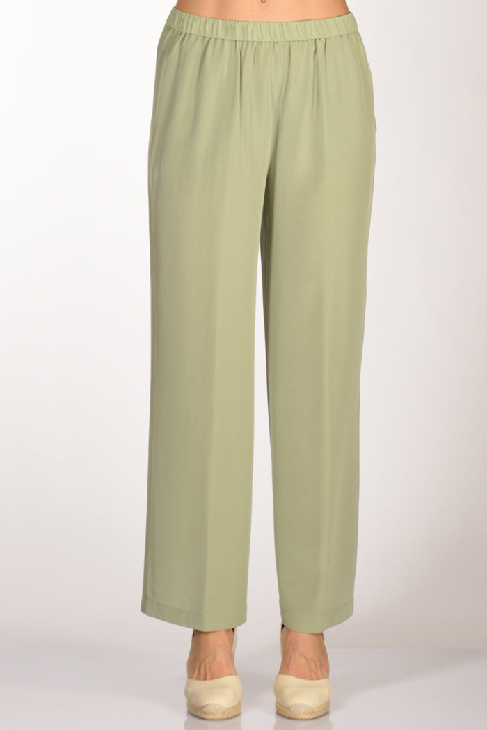 Aspesi Pantalone Verde Chiaro Donna - 3