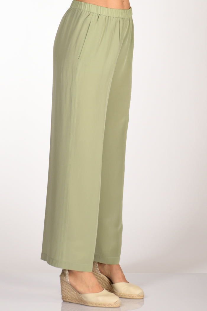 Aspesi Pantalone Verde Chiaro Donna - 4