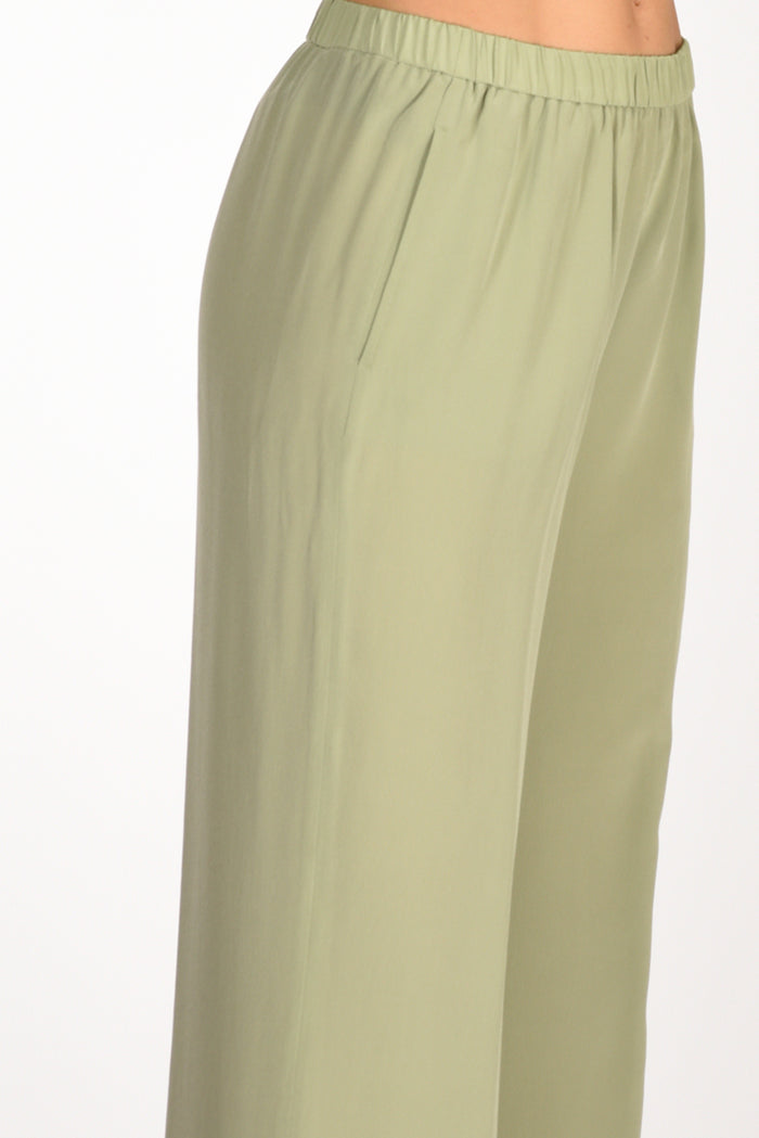 Aspesi Pantalone Verde Chiaro Donna - 5