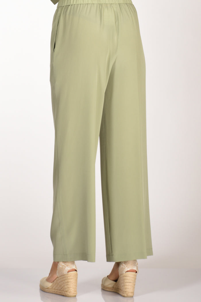 Aspesi Pantalone Verde Chiaro Donna - 6