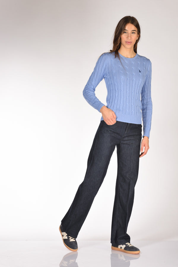 Aspesi Pantalone Denim Blu Jeans Donna-2