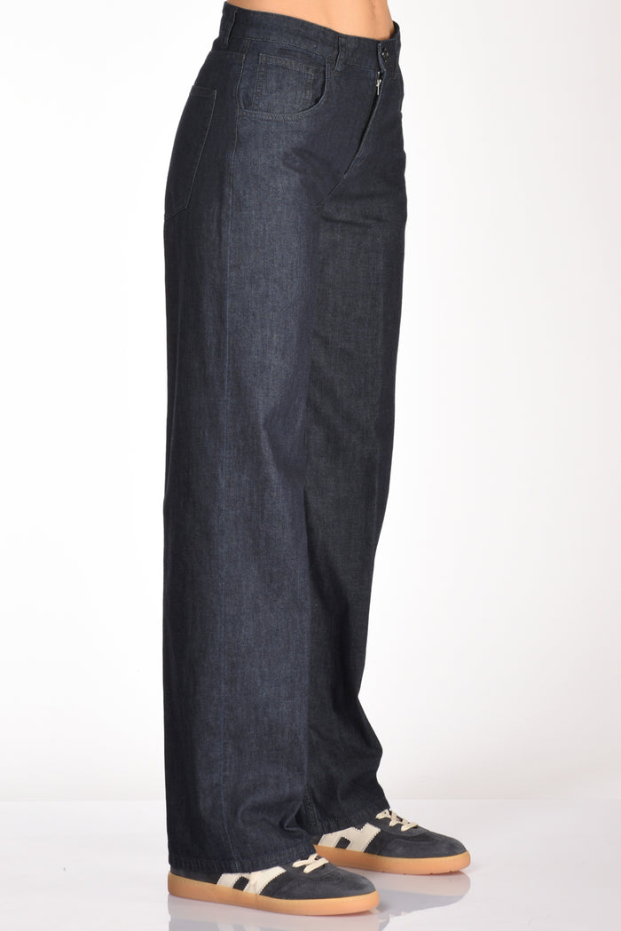 Aspesi Pantalone Denim Blu Jeans Donna - 4