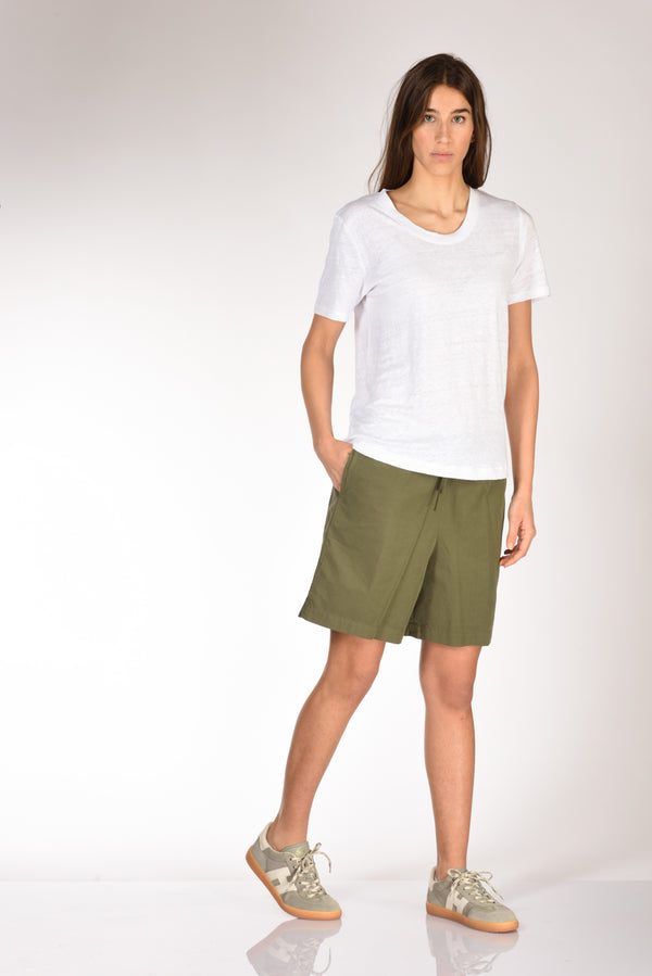 Aspesi Shorts Verde Donna-2