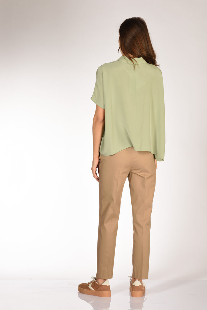 Aspesi Camicia Verde Chiaro Donna - 5