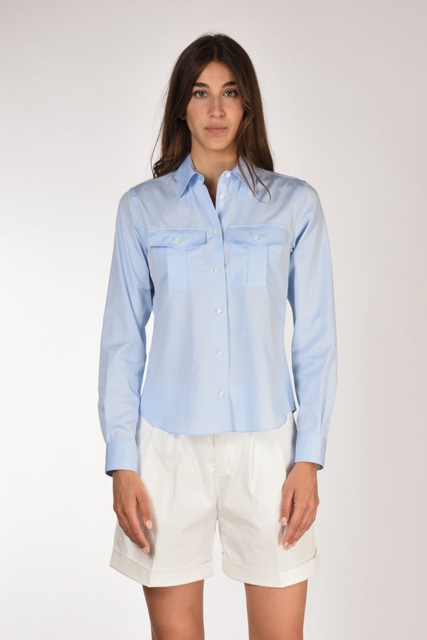 Aspesi Camicia Azzurro Donna-2