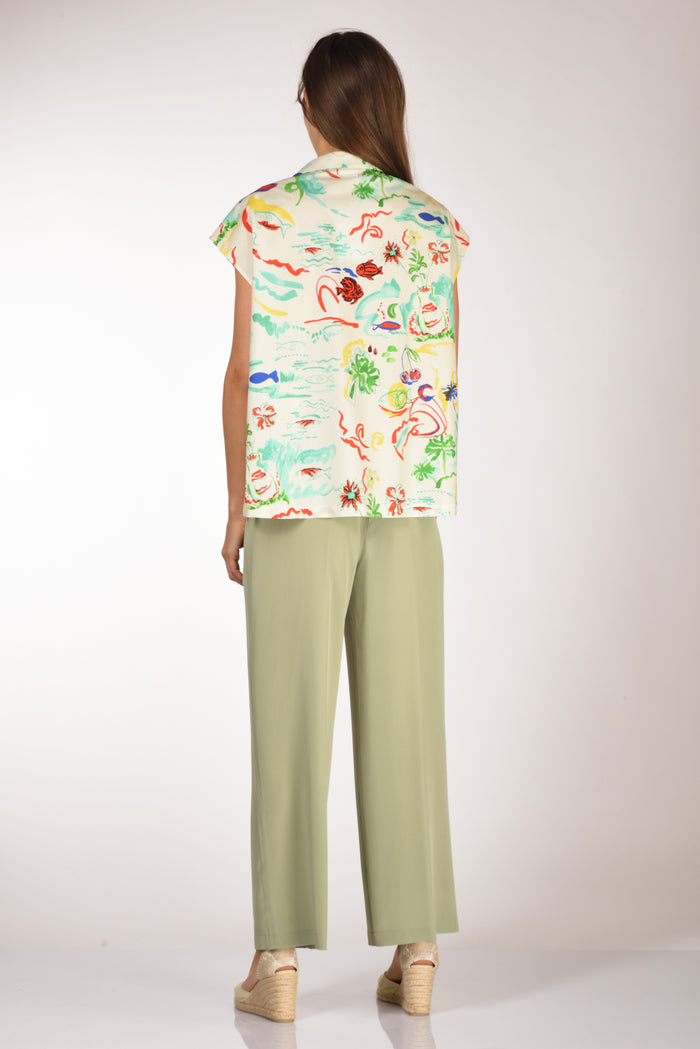 Aspesi Camicia Bianco/multicolor Donna - 5