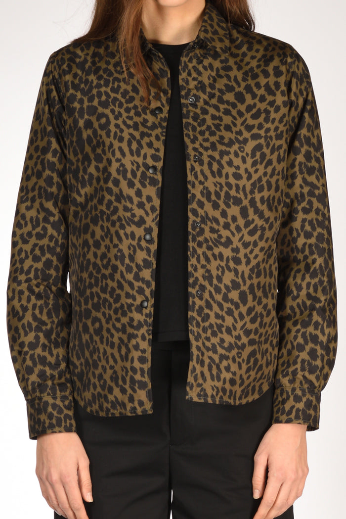 Aspesi Camicia Glue Verde/nero Donna - 2