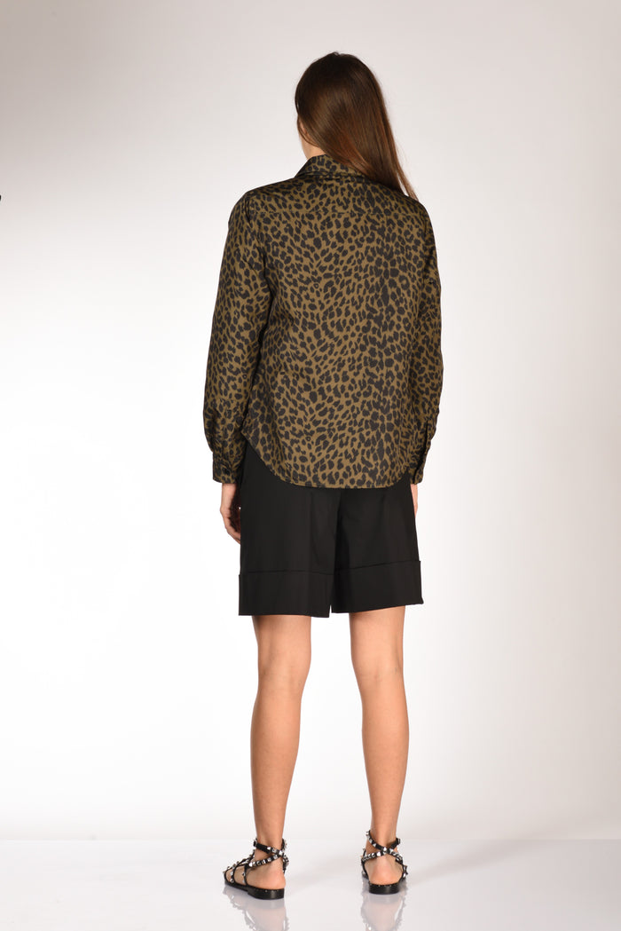 Aspesi Camicia Glue Verde/nero Donna - 4