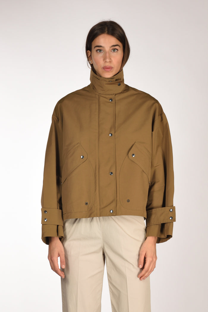 Aspesi Giacca Millepiedi Beige Scuro Donna - 2