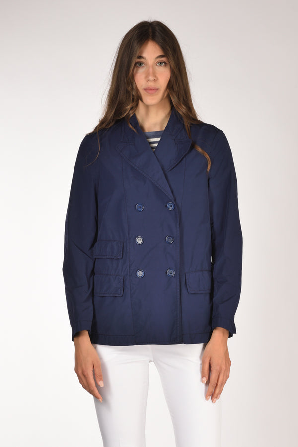 Aspesi Giacca Maggiolo Blu Donna-2