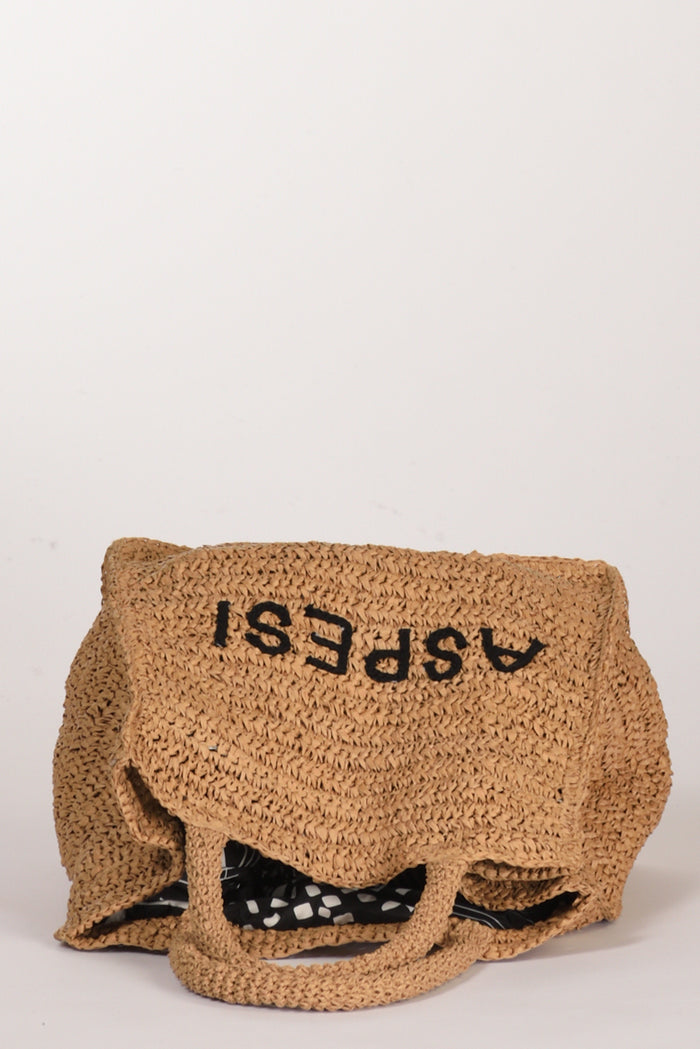 Aspesi Borsa Shopping Beige Donna - 6