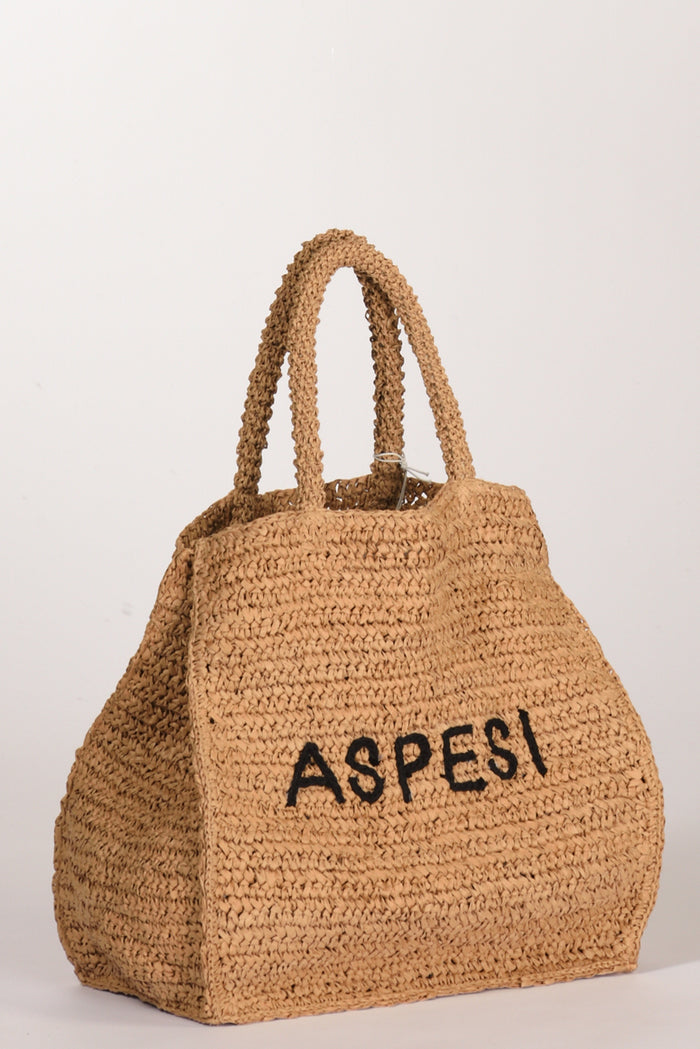 Aspesi Borsa Shopping Beige Donna - 4