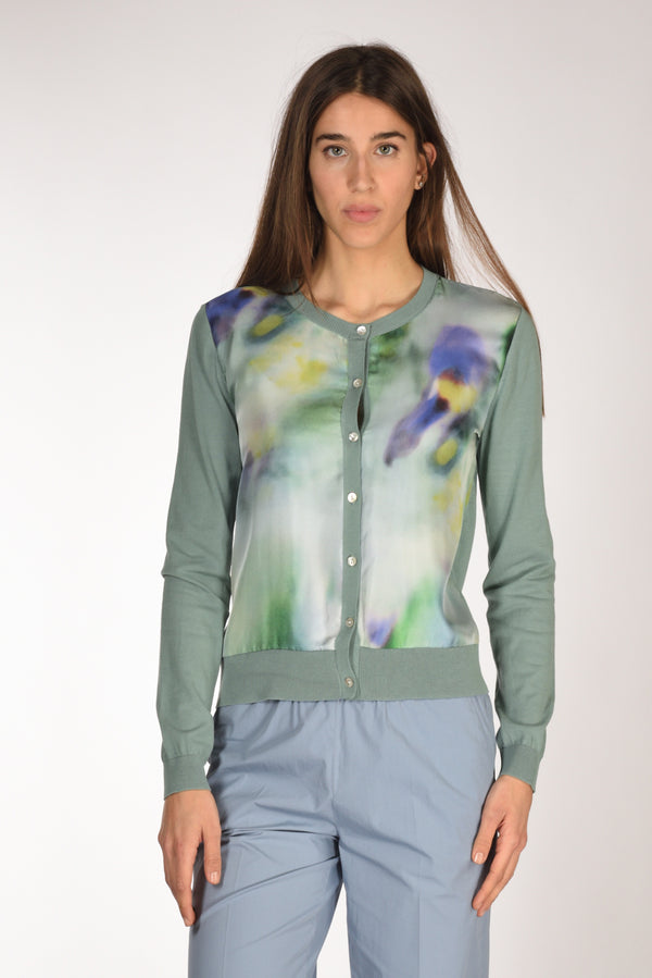 In Bed With You Maglia Stampata Verde/multicolor Donna