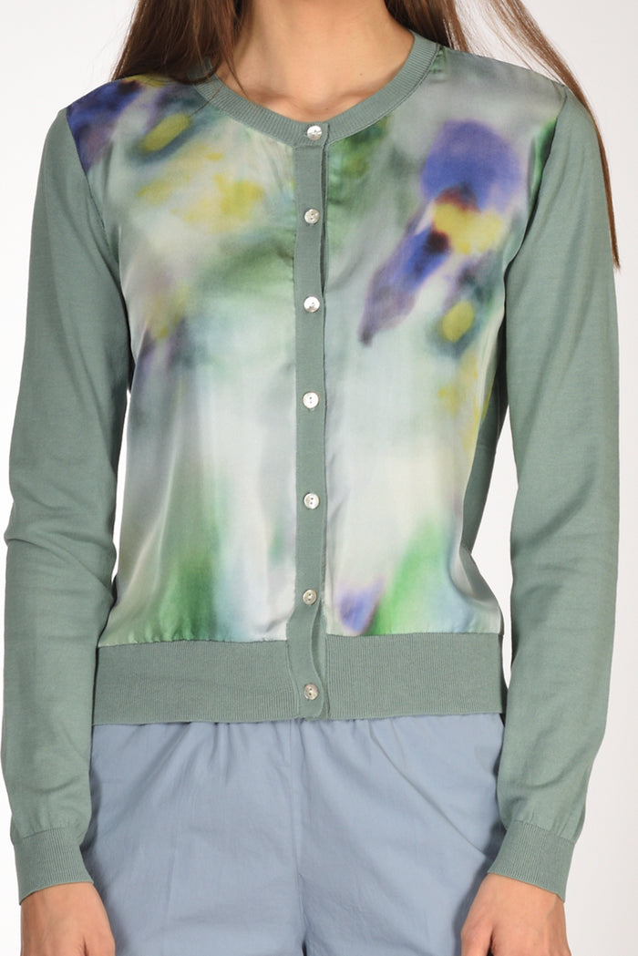 In Bed With You Maglia Stampata Verde/multicolor Donna - 3