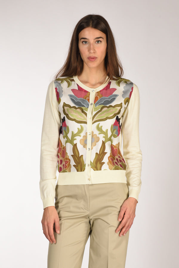 In Bed With You Maglia Stampata Bianco/multicolor Donna