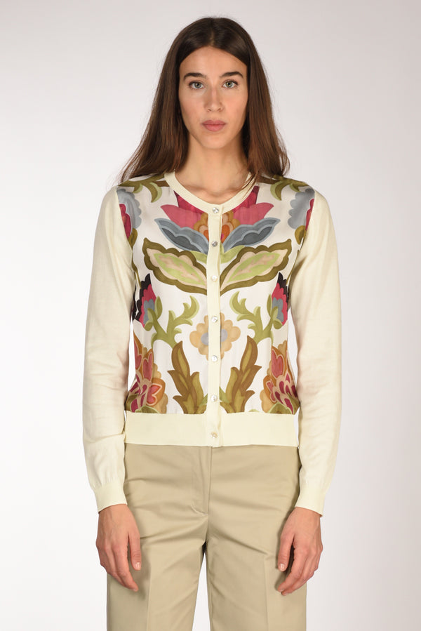 In Bed With You Maglia Stampata Bianco/multicolor Donna-2