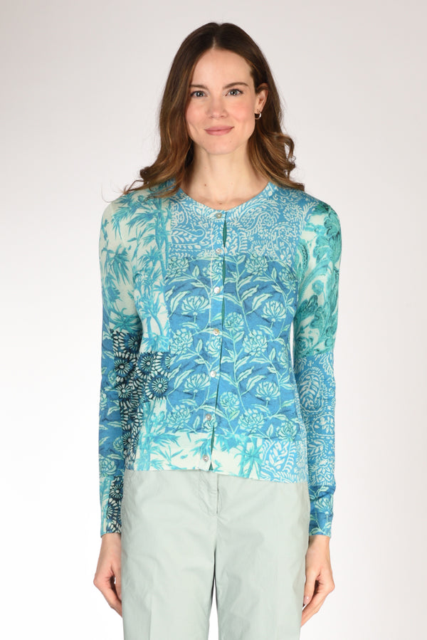 In Bed With You Maglia Stampata Azzurro/blu Donna-2