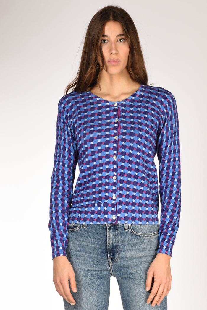 In Bed With You Maglia Stampata Azzurro/blu Donna - 3