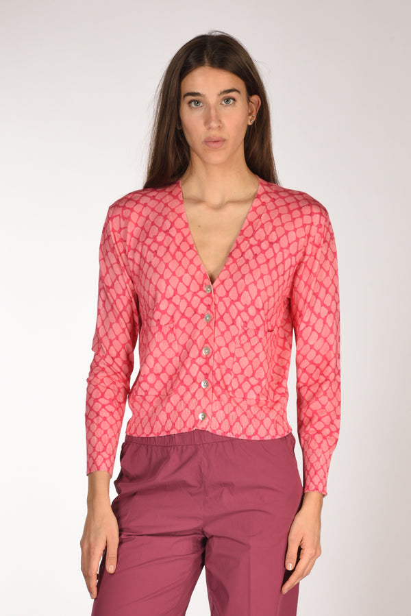 In Bed With You Maglia Stampata Rosa/fucsia Donna