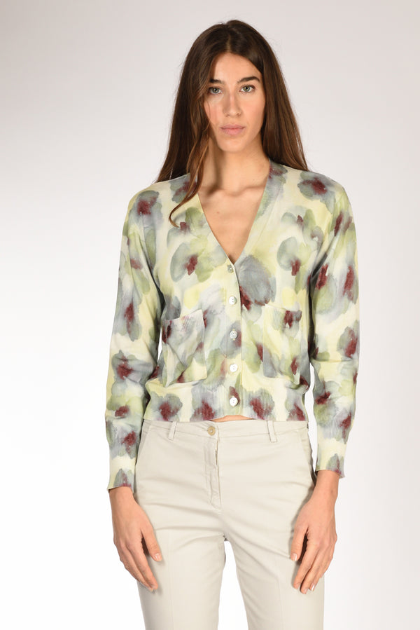 In Bed With You Maglia Stampata Verde/giallo Donna-2