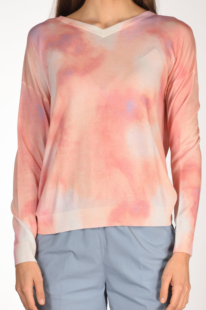 In Bed With You Maglia Stampata Rosa/bianco Donna - 3