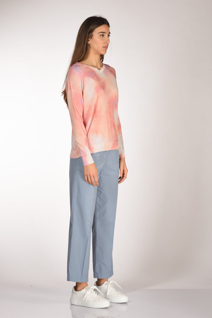 In Bed With You Maglia Stampata Rosa/bianco Donna - 4