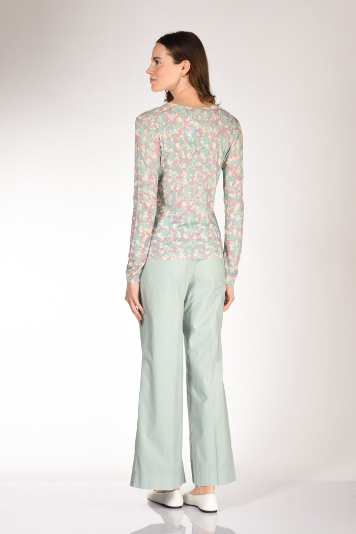 In Bed With You Maglia Stampata Rosa/verde Donna - 5