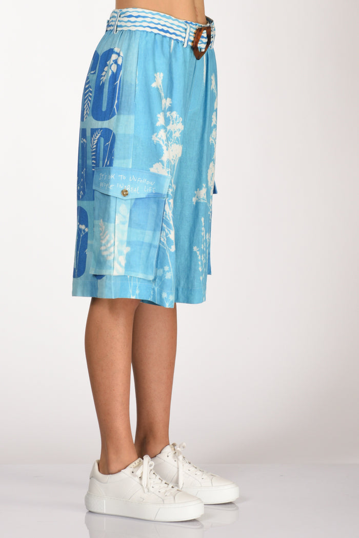 Me 369 Bermuda Blu/bianco Donna - 5