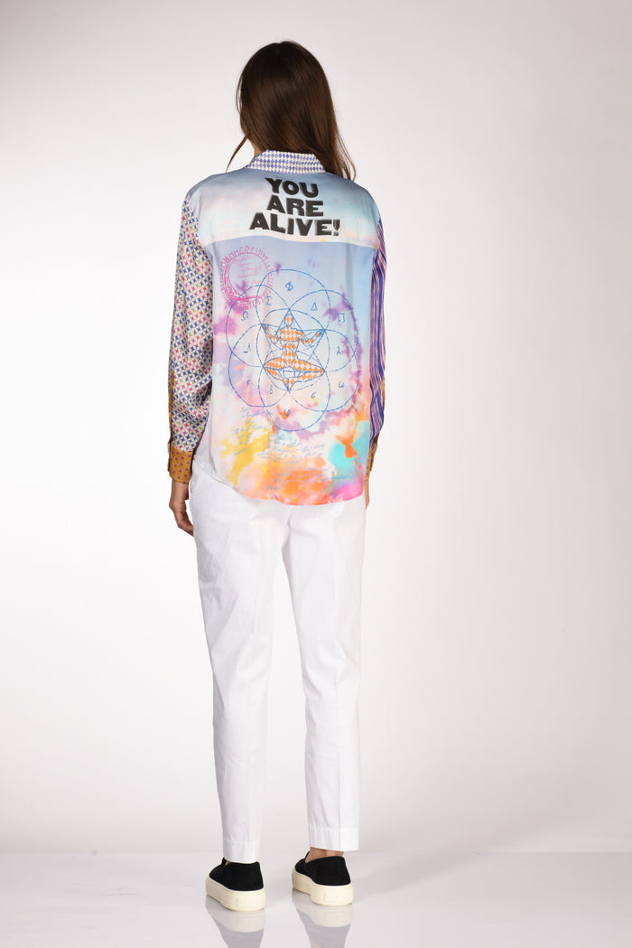 Me 369 Camicia Multicolor Donna - 5