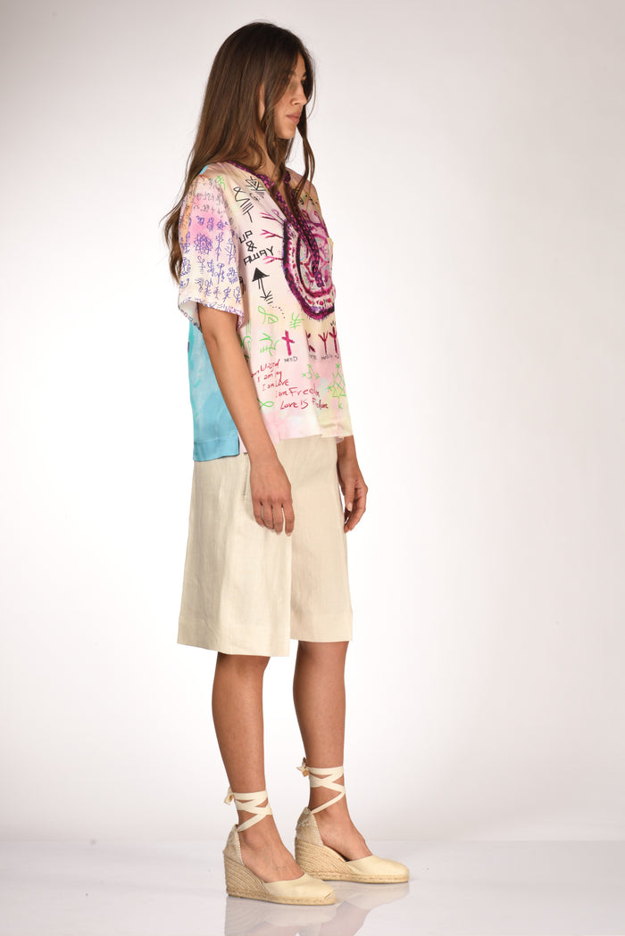 Me 369 Camicia Multicolor Donna - 4