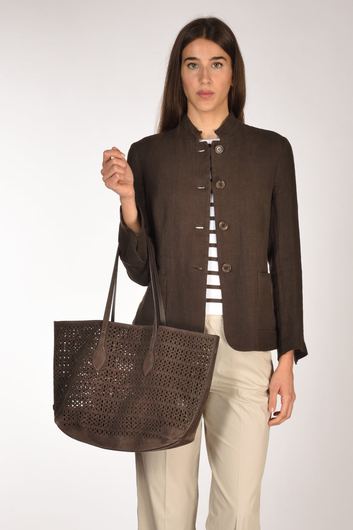 Gianni Chiarini Borsa Mashup Marrone Donna - 2