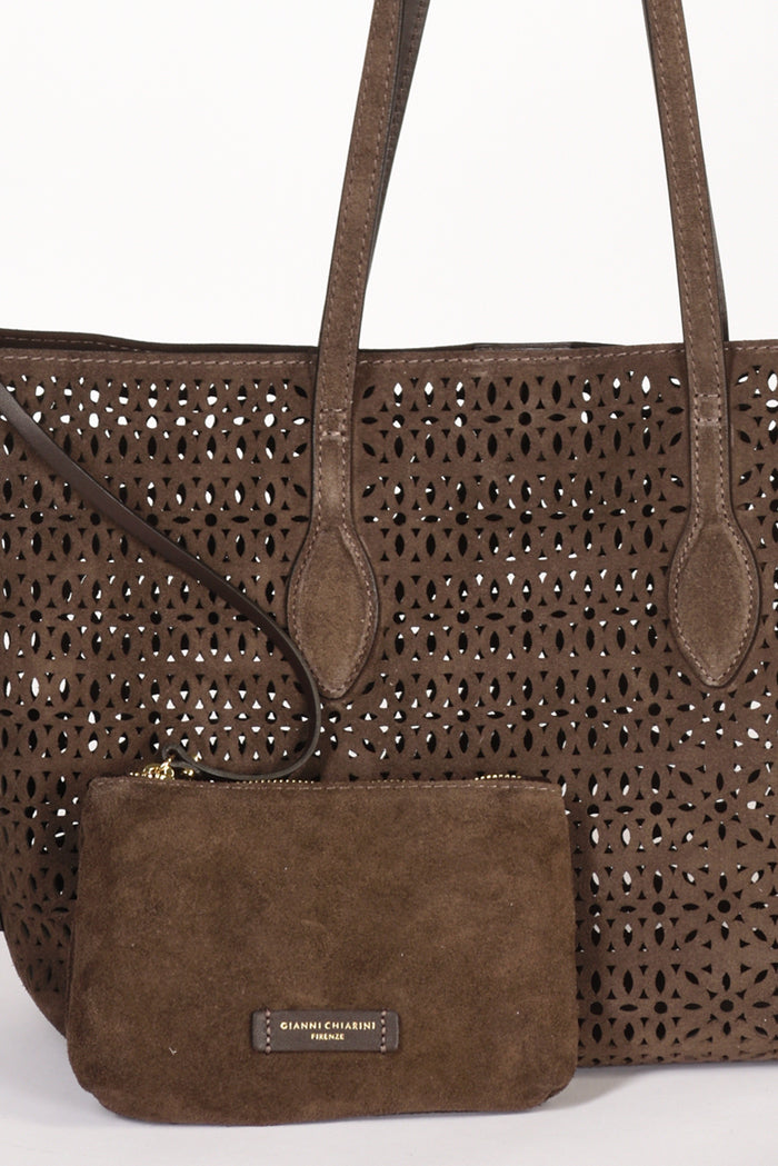 Gianni Chiarini Borsa Mashup Marrone Donna - 4