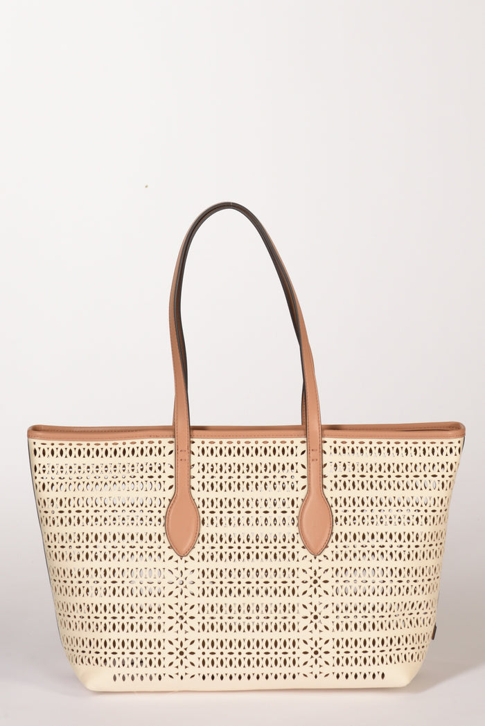 Gianni Chiarini Borsa Mashup Bianco Naturale Donna - 1