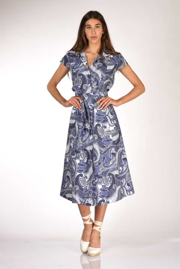 Robert Friedman Abito Naril Blu/bianco Donna