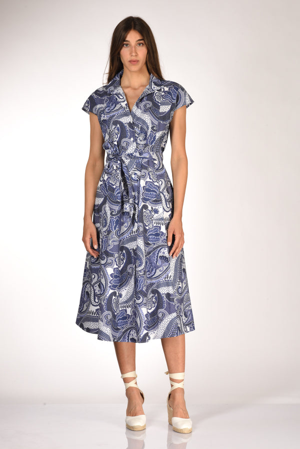 Robert Friedman Abito Naril Blu/bianco Donna-2