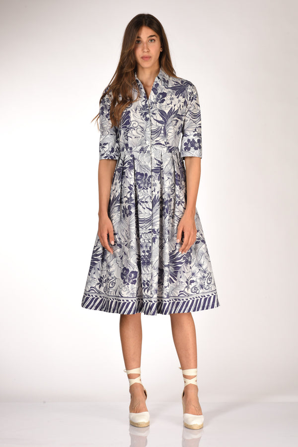 Robert Friedman Abito Aisha Blu/bianco Donna-2